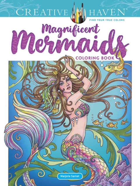 Creative Haven Magnificent Mermaids Coloring Book, Paperback / softback Book