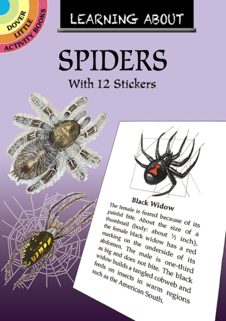 Learning About Spiders : With 12 Stickers, Paperback / softback Book