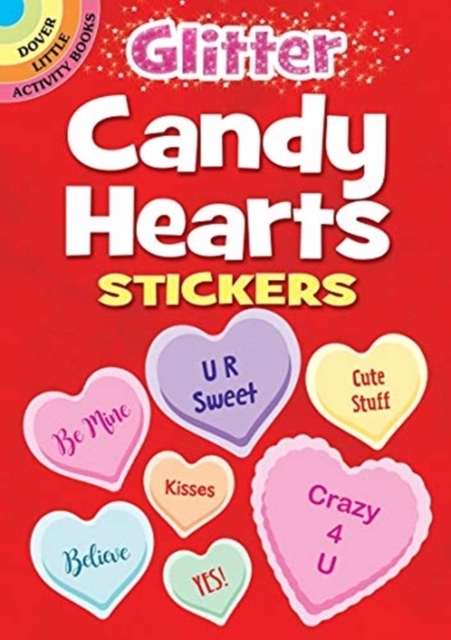 Glitter Candy Hearts Stickers, Paperback / softback Book