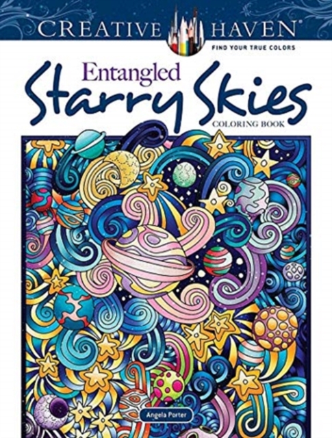 Creative Haven Entangled Starry Skies Coloring Book, Paperback / softback Book