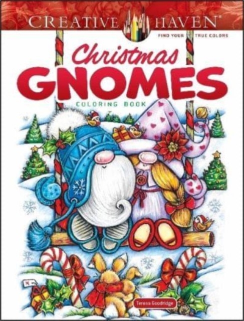 Creative Haven Christmas Gnomes Coloring Book, Paperback / softback Book
