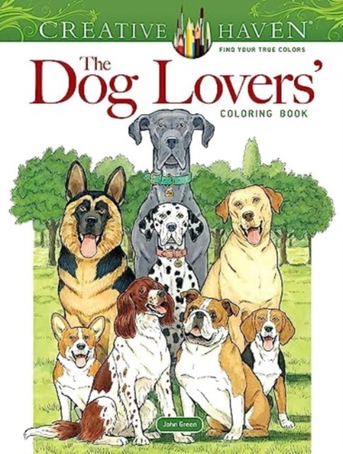 Creative Haven The Dog Lovers' Coloring Book, Paperback / softback Book
