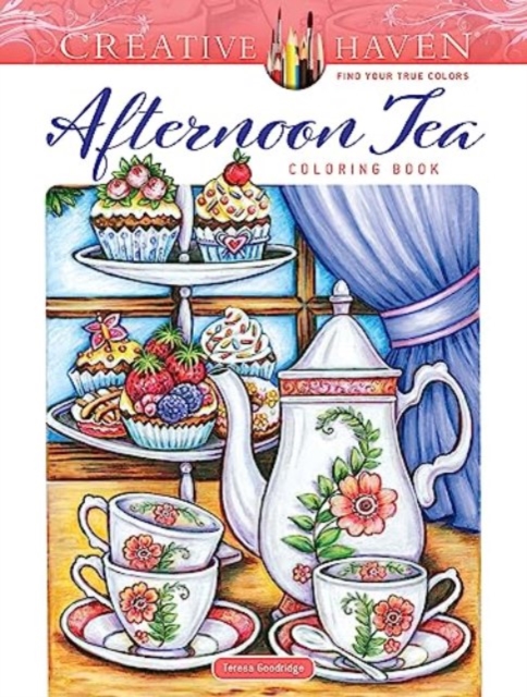 Creative Haven Afternoon Tea Coloring Book, Paperback / softback Book