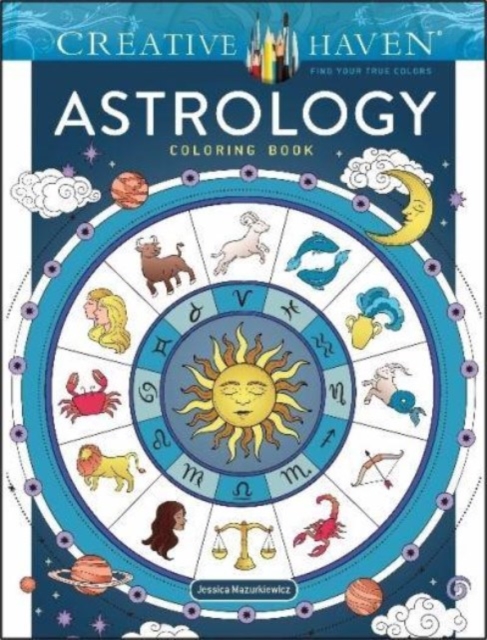 Creative Haven Astrology Coloring Book, Paperback / softback Book