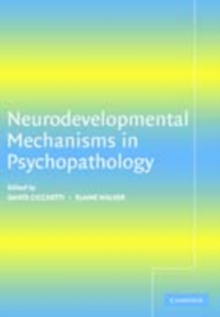 Neurodevelopmental Mechanisms in Psychopathology, PDF eBook