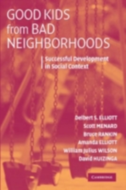 Good Kids from Bad Neighborhoods : Successful Development in Social Context, PDF eBook