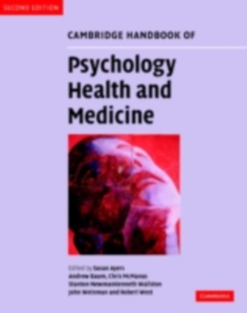 Cambridge Handbook of Psychology, Health and Medicine, PDF eBook