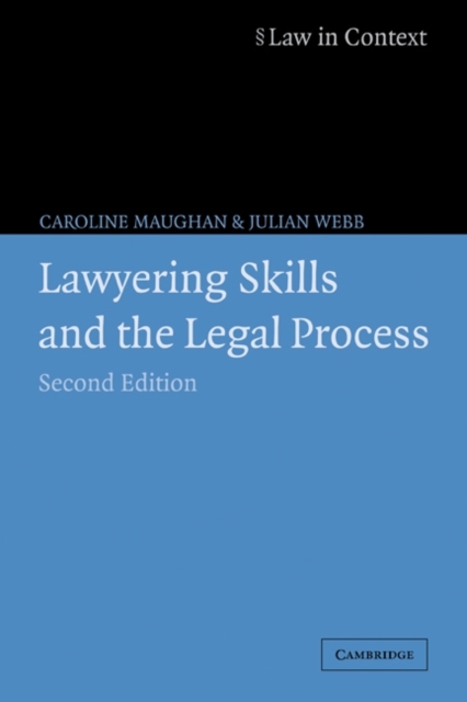 Lawyering Skills and the Legal Process, PDF eBook