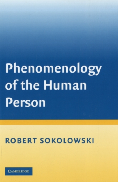 Phenomenology of the Human Person, PDF eBook