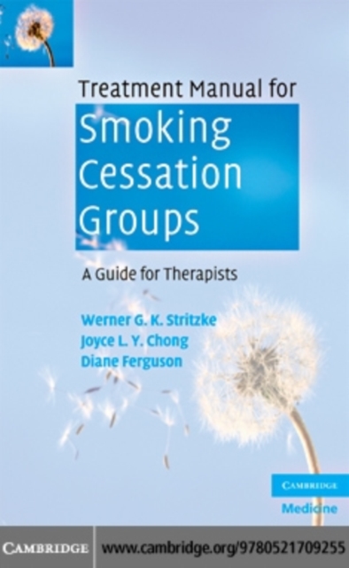 Treatment Manual for Smoking Cessation Groups : A Guide for Therapists, PDF eBook