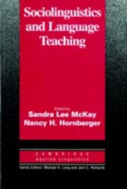 Sociolinguistics and Language Teaching, PDF eBook