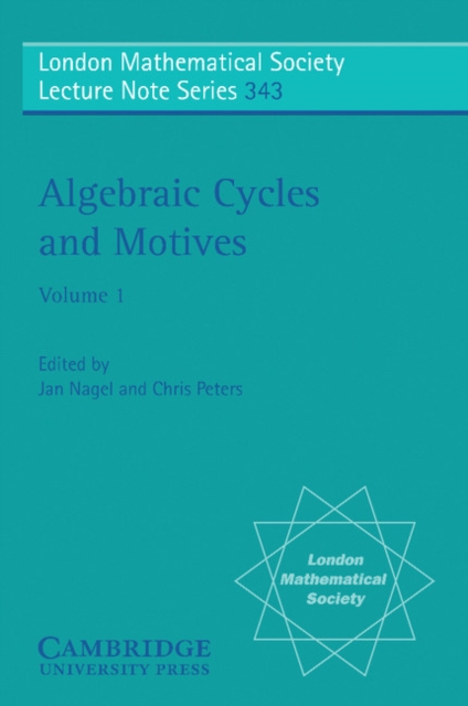 Algebraic Cycles and Motives: Volume 1, PDF eBook