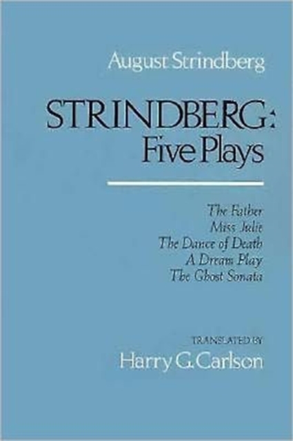 Strindberg : Five Plays, Paperback / softback Book