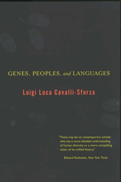 Genes, Peoples and Languages, Paperback Book