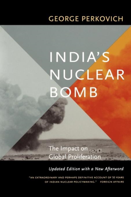 India's Nuclear Bomb : The Impact on Global Proliferation, Paperback / softback Book