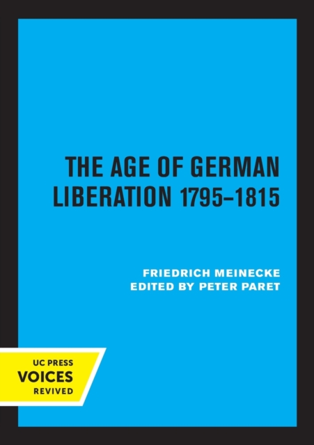 The Age of German Liberation 1795-1815, Paperback / softback Book