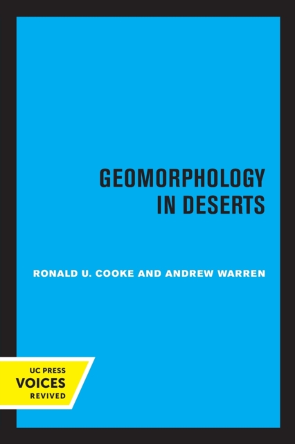 Geomorphology in Deserts, Paperback / softback Book