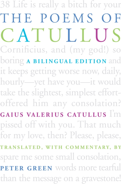 The Poems of Catullus : A Bilingual Edition, PDF eBook