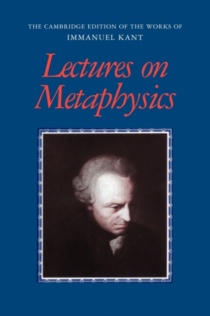 Lectures on Metaphysics, Paperback / softback Book