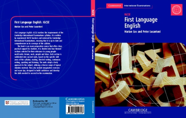 First Language English : IGCSE Coursebook, Paperback Book