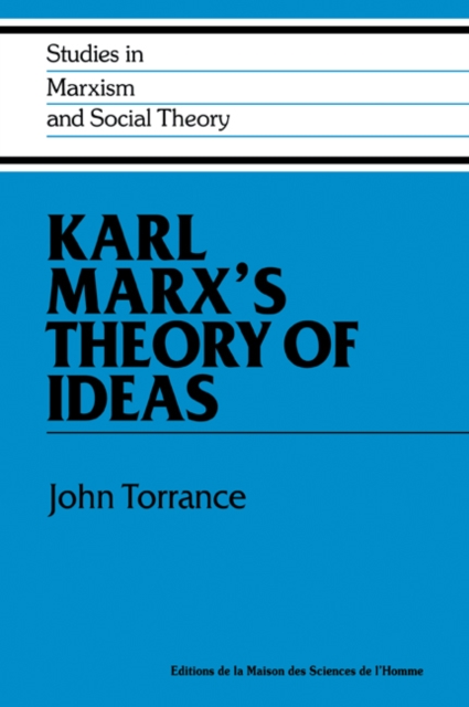 Karl Marx's Theory of Ideas, Paperback / softback Book