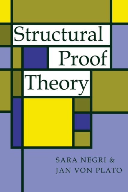 Structural Proof Theory, Paperback / softback Book