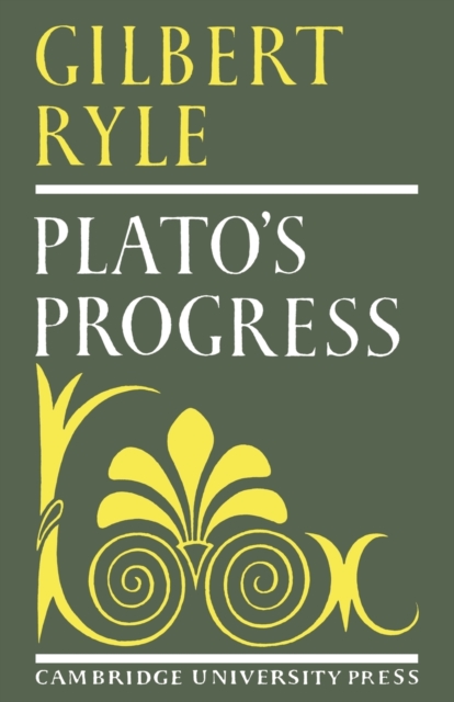 Plato's Progress, Paperback / softback Book