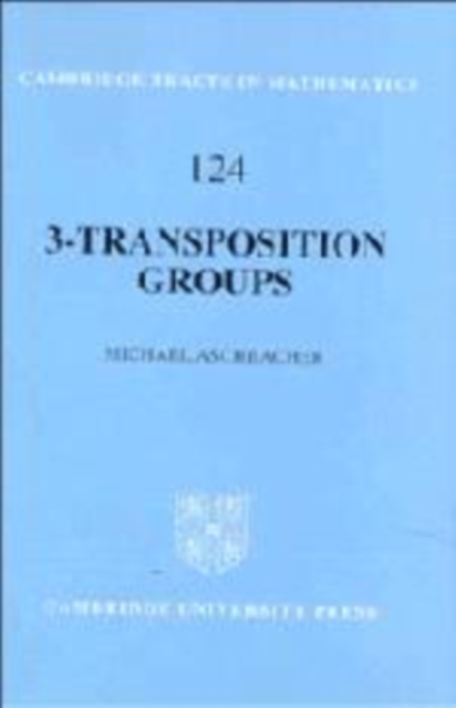 3-Transposition Groups, Paperback / softback Book