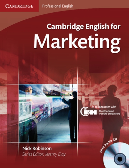 Cambridge English for Marketing Student's Book with Audio CD, Multiple-component retail product Book