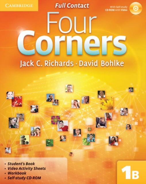 Four Corners Level 1 Full Contact B with Self-study CD-ROM, Mixed media product Book