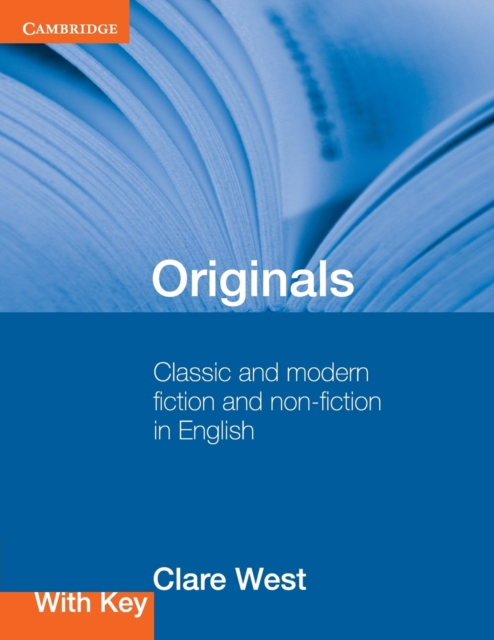 Originals with Key : Classic and Modern Fiction and Non-fiction in English, Paperback / softback Book