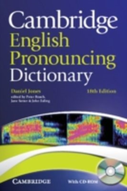 Cambridge English Pronouncing Dictionary with CD-ROM, Mixed media product Book