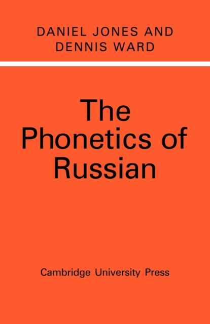 The Phonetics of Russian, Paperback / softback Book