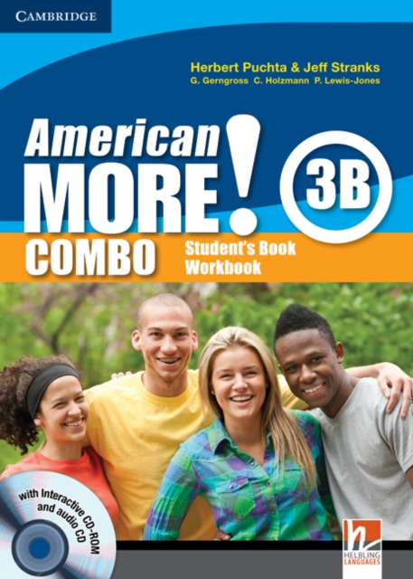 American More! Level 3 Combo B with Audio CD/CD-ROM, Mixed media product Book