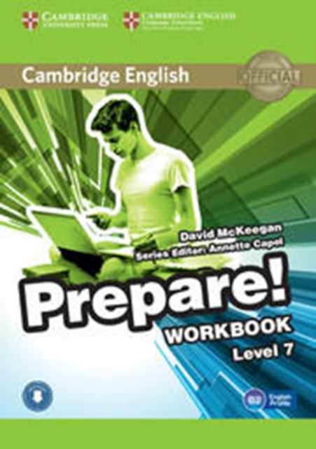 Cambridge English Prepare! Level 7 Workbook with Audio, Mixed media product Book