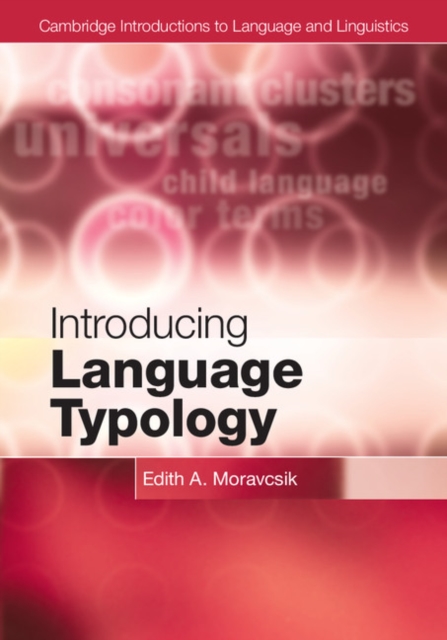 Introducing Language Typology, Hardback Book