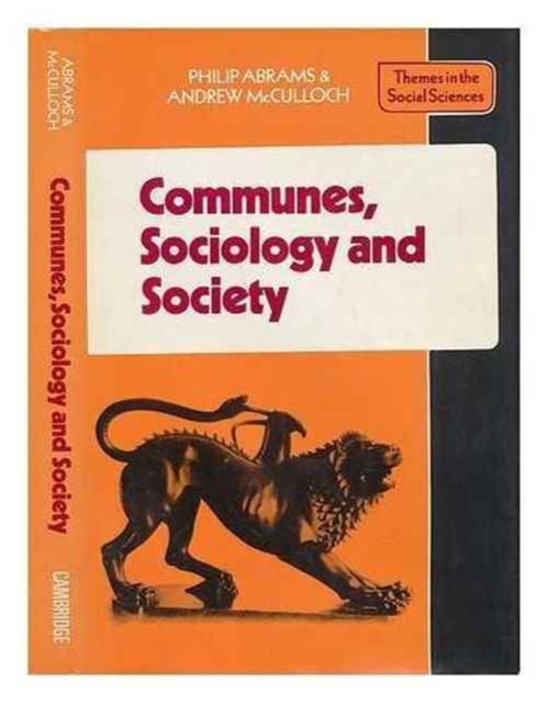 Communes, Sociology and Society, Hardback Book