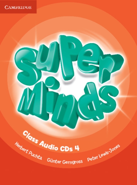 Super Minds Level 4 Class Audio CDs (4), CD-Audio Book