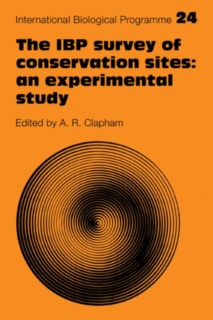 The IBP Survey of Conservation Sites: An Experimental Study, Paperback / softback Book