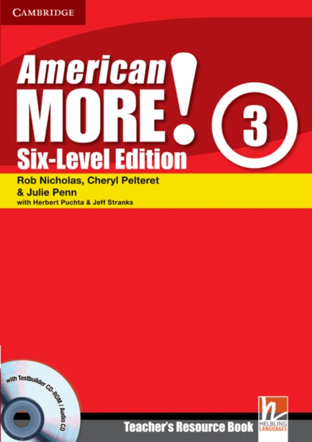 American More! Six-Level Edition Level 3 Teacher's Resource Book with Testbuilder CD-ROM/Audio CD, Mixed media product Book