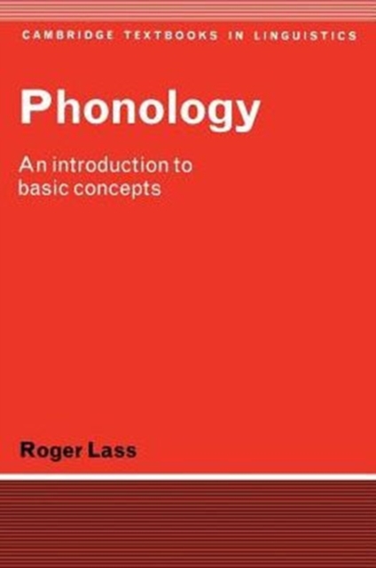 Phonology : An Introduction to Basic Concepts, Paperback / softback Book