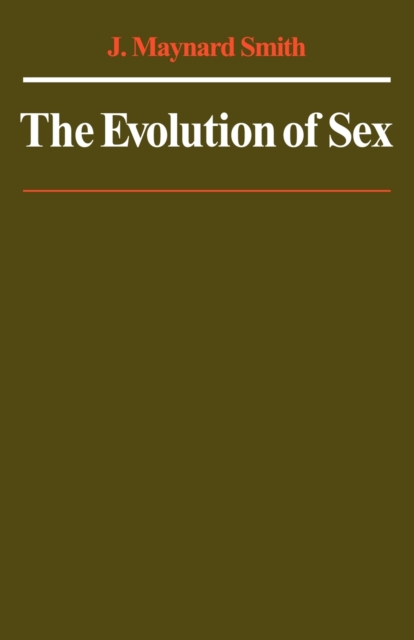 The Evolution of Sex, Paperback / softback Book