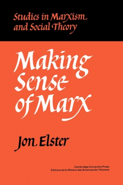 Making Sense of Marx, Paperback / softback Book