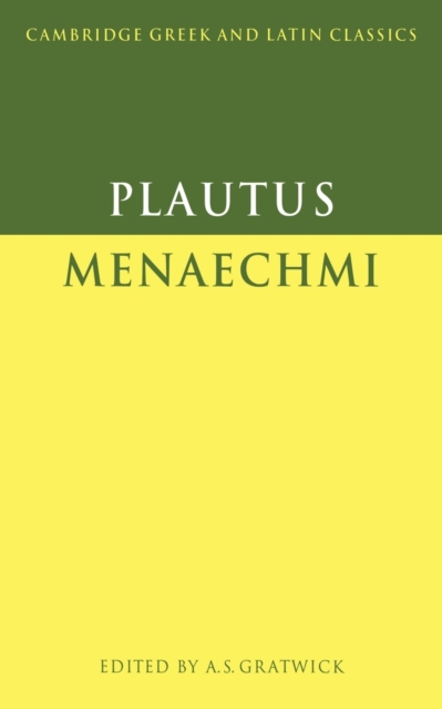 Plautus: Menaechmi, Paperback / softback Book