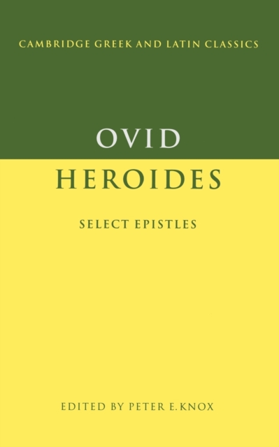 Ovid: Heroides : Select Epistles, Paperback / softback Book
