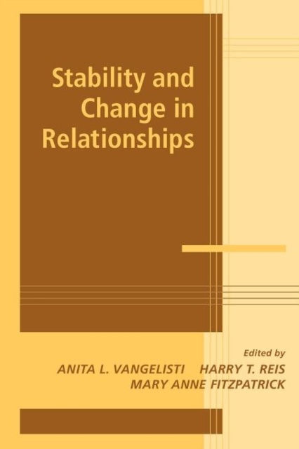 Stability and Change in Relationships, Paperback / softback Book