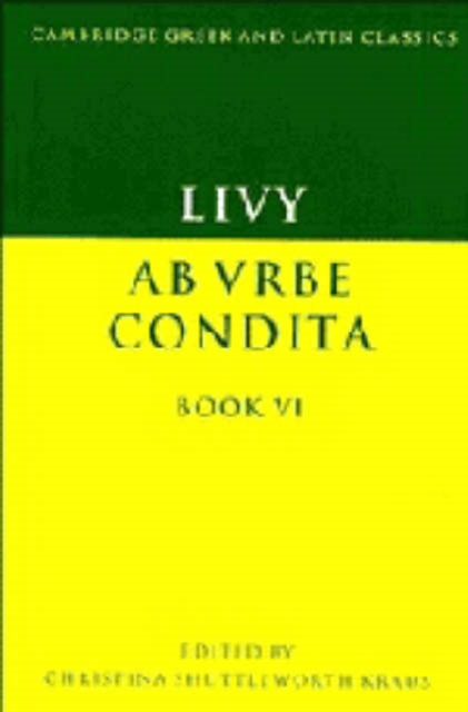 Livy: Ab urbe condita Book VI, Hardback Book