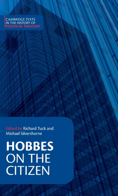 Hobbes: On the Citizen, Hardback Book