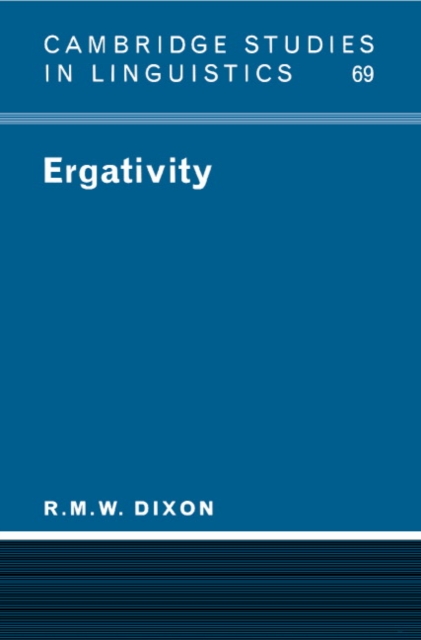 Ergativity, Paperback / softback Book
