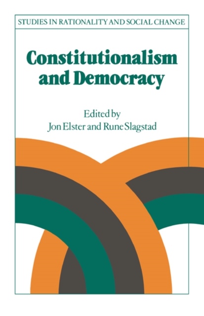 Constitutionalism and Democracy, Paperback / softback Book
